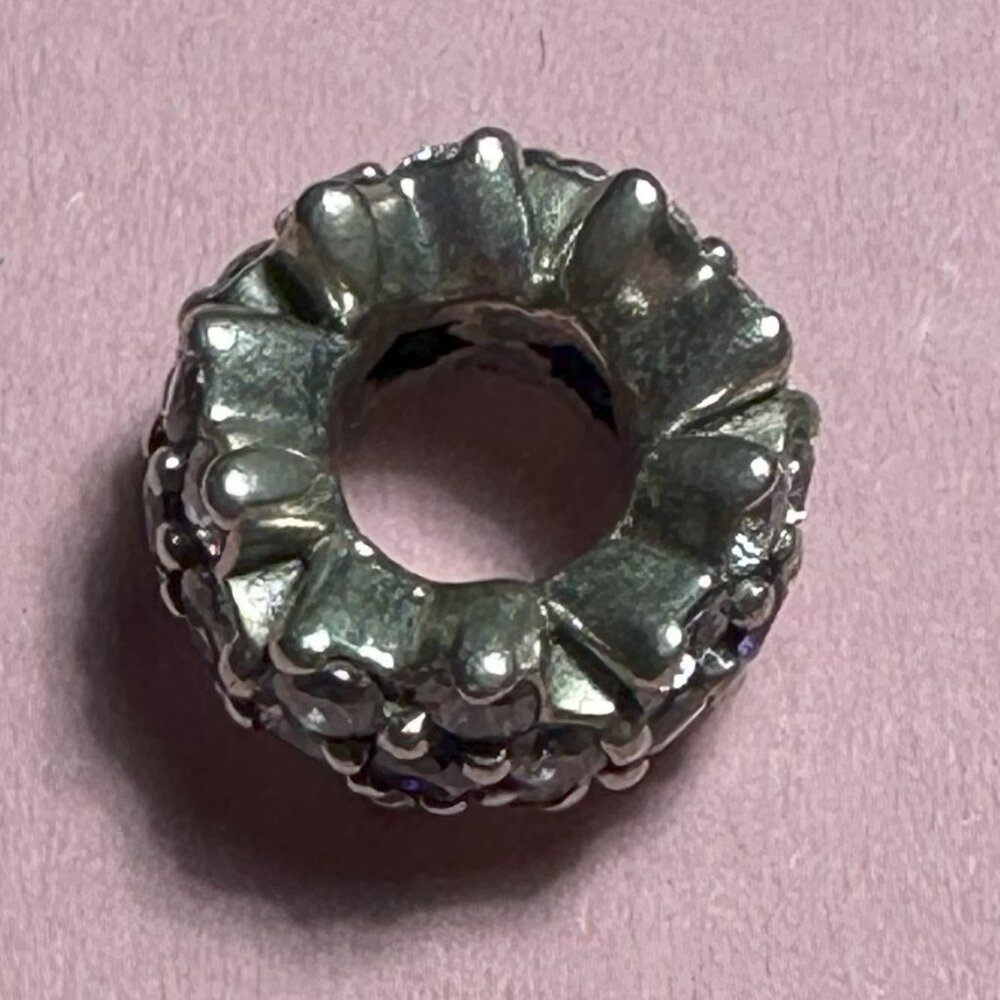 "Forget-Me-Not" Purple Spacer Charm